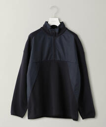 ☆EN ROUTE/アンルート ポリエステルタフタ×スウェット ハーフジッププルオーバー/3 /060 EN ROUTE（アンルート）の「＜EN ROUTE（アンルート）＞スウェット