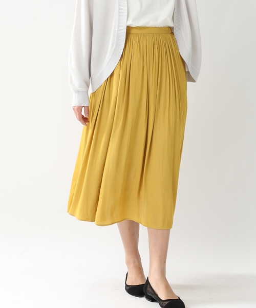 Honeys ハニーズ の ギャザーロングスカート スカート Wear