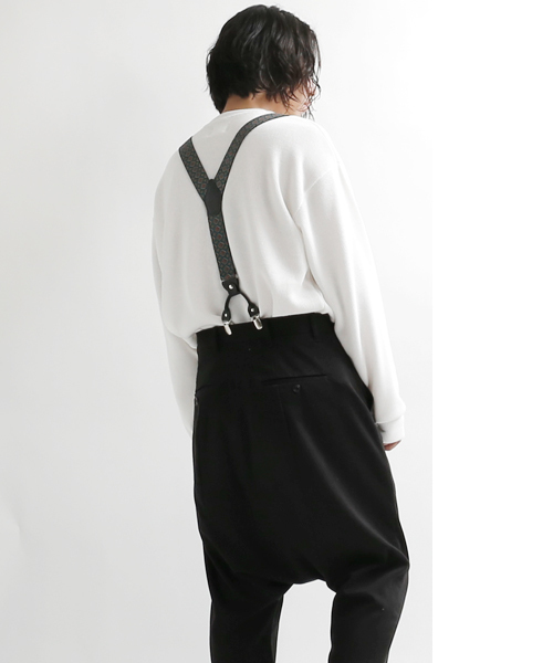 超特価激安 セール】レトロ柄サスペンダー（サスペンダー）｜minsobi 小物