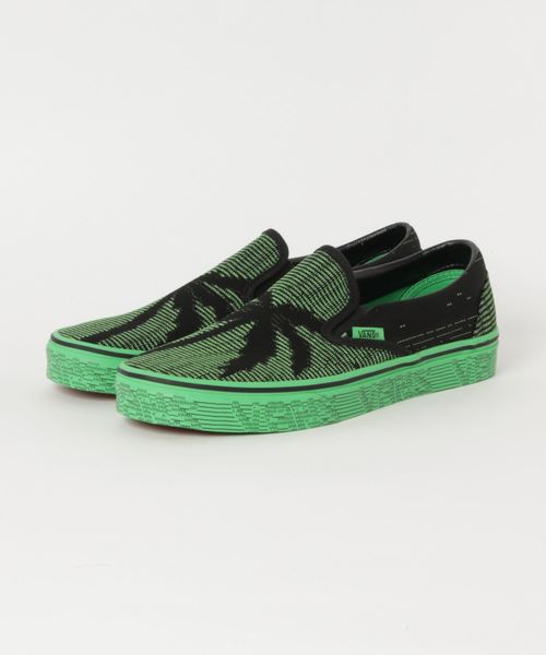green and black vans