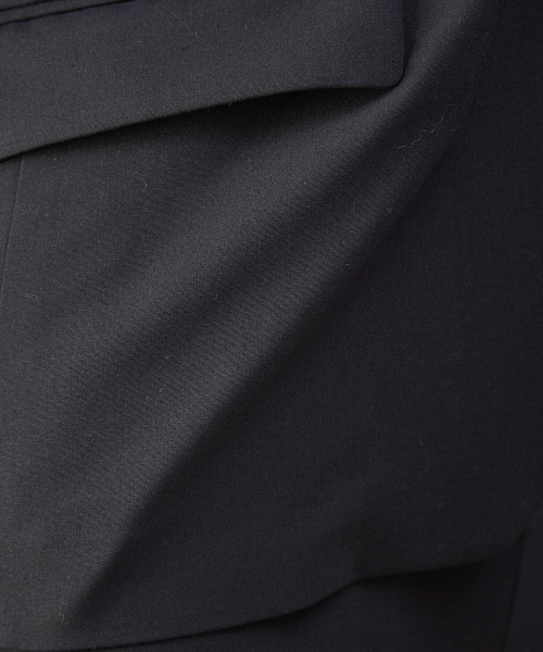 qualite（カリテ）の「2WAYストレッチジャケット（テーラードジャケット・レディース・ブラック/ベージュ・40/38/36）」の14枚目の写真