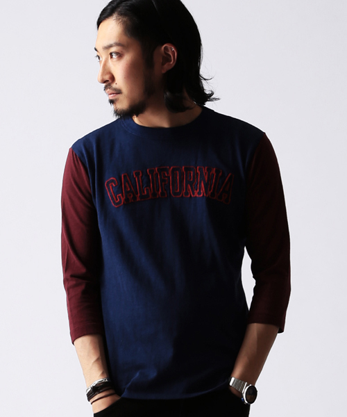 BEAMS(ビームス)の「○CHESWICK×BEAMS / 別注 7分袖 ベースボール TEE(Tシャツ/カットソー・メンズ・オフホワイト/ライトグレー/ロイヤルブルー・SMALL/MEDIUM/LARGE)」の3枚目の写真