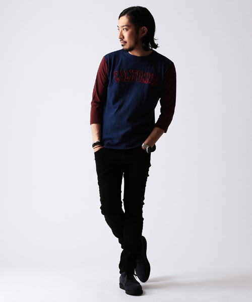 BEAMS(ビームス)の「○CHESWICK×BEAMS / 別注 7分袖 ベースボール TEE(Tシャツ/カットソー・メンズ・オフホワイト/ライトグレー/ロイヤルブルー・SMALL/MEDIUM/LARGE)」の9枚目の写真