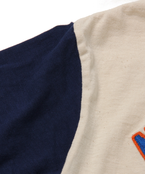 BEAMS(ビームス)の「○CHESWICK×BEAMS / 別注 7分袖 ベースボール TEE(Tシャツ/カットソー・メンズ・オフホワイト/ライトグレー/ロイヤルブルー・SMALL/MEDIUM/LARGE)」の15枚目の写真