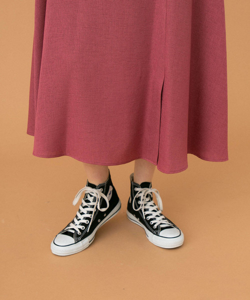 UNITED TOKYO（ユナイテッドトウキョウ）の「麻調サーキュラースカート（スカート・レディース・グリーン/ピンク/ブラック/ブラウン/ブルー・1）」の19枚目の写真