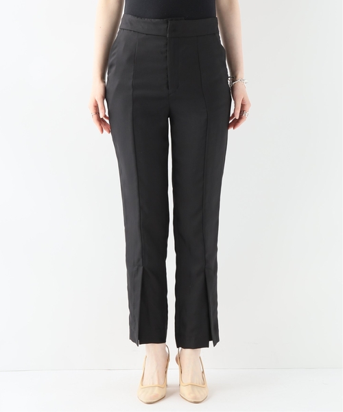 CITYSHOP(シティーショップ)の「サテンツイルスリットパンツ(その他パンツ・レディース・ブラック/ピンク系その他・38/36)」の5枚目の写真