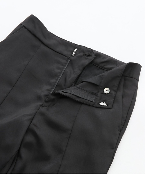 CITYSHOP(シティーショップ)の「サテンツイルスリットパンツ(その他パンツ・レディース・ブラック/ピンク系その他・38/36)」の13枚目の写真