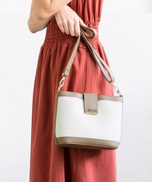 KOBE LETTUCE | フロント金具配色ショルダーバッグ(ショルダーバッグ)