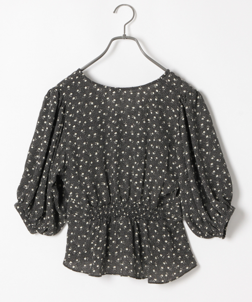 Heather（ヘザー）の「高橋愛コラボハナガラブラウス　847825（シャツ/ブラウス・レディース・ホワイト系その他/ブラック系その他/レッド系その他・FREE）」の14枚目の写真