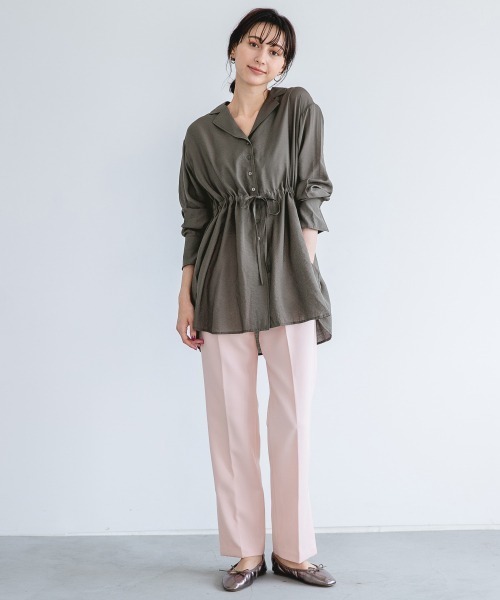 A part by（アパートバイ）の「シャーリングバレエシューズ　847988（バレエシューズ・レディース・ブラック/グレー系その他/ゴールド系その他/シルバー/ブラック系その他/ホワイト/ライトベージュ/グレー系その他6・MEDIUM/LARGE）」の16枚目の写真