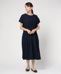 ウエスト切替ワンピース