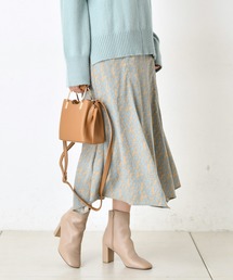 DouDou | 小柄プリントフレアスカート(スカート)