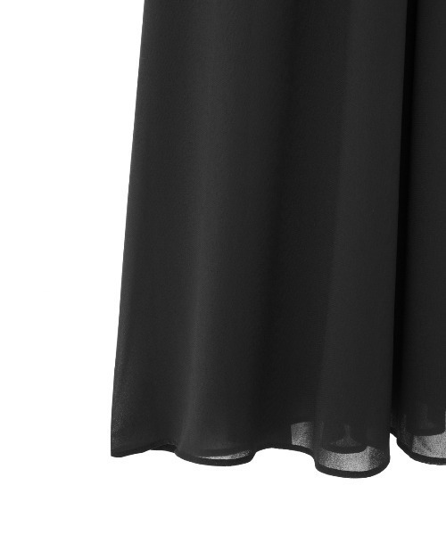 kaene（カエン）の「パールボタン シフォンマキシワンピース（ドレス・レディース・ブラウン/ブラック・38/36）」の17枚目の写真