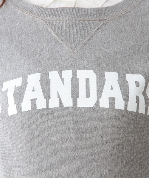 green label relaxing（グリーンレーベルリラクシング）の「STD GLR LOGO スウェット ◆（スウェット・レディース・グレー/ネイビー・36/38/40）」の9枚目の写真