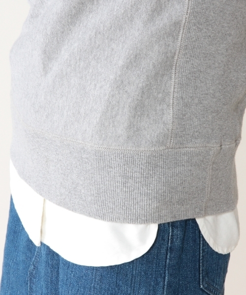 green label relaxing（グリーンレーベルリラクシング）の「STD GLR LOGO スウェット ◆（スウェット・レディース・グレー/ネイビー・36/38/40）」の11枚目の写真