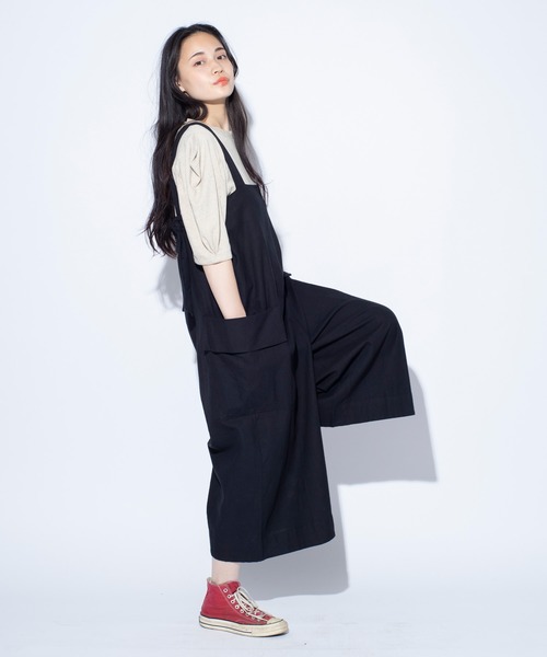 Audition(オーディション)の「M1344 リネンタックスリーブTシャツ(Tシャツ/カットソー・レディース・ナチュラル/ホワイト/ブラック・MEDIUM)」の16枚目の写真