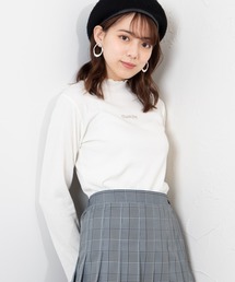 WEGO | WEGO/リブロゴ刺繍Tシャツ(Tシャツ/カットソー)