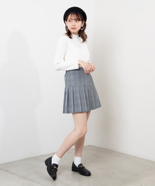 WEGO(ウィゴー)の「WEGO/メロウリブロゴ刺繍Tシャツ(Tシャツ/カットソー・レディース・ホワイト/ブラック・FREE)」の8枚目の写真