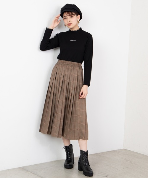 WEGO(ウィゴー)の「WEGO/メロウリブロゴ刺繍Tシャツ(Tシャツ/カットソー・レディース・ホワイト/ブラック・FREE)」の15枚目の写真