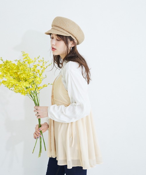 Heather(ヘザー)の「クリンクルリブカットプルオーバー 883715(Tシャツ/カットソー・レディース・ブラック/ベージュ/アイボリー・FREE)」の11枚目の写真