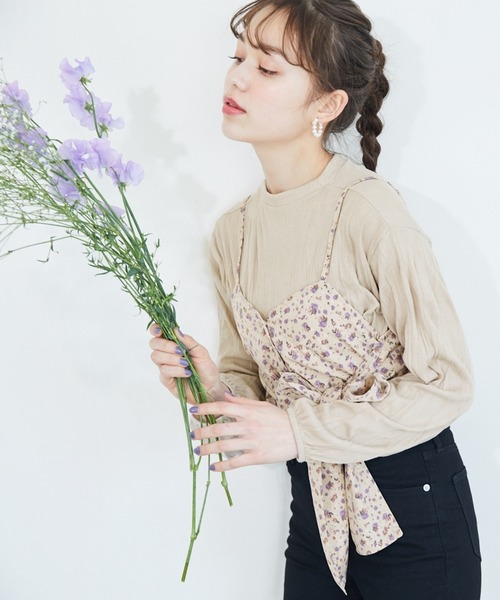Heather(ヘザー)の「クリンクルリブカットプルオーバー 883715(Tシャツ/カットソー・レディース・ブラック/ベージュ/アイボリー・FREE)」の14枚目の写真
