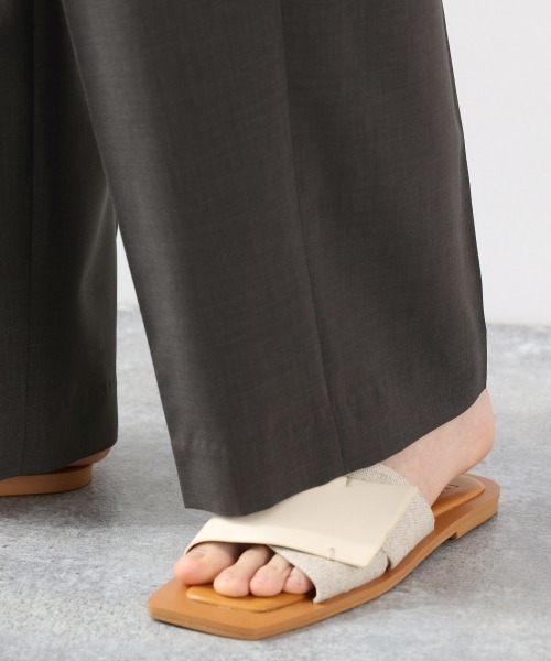 LOWRYS FARM（ローリーズファーム）の「リネンライクパンツ２　888404（その他パンツ・レディース・パープル/グレー/レッド/アイボリー・MEDIUM/LARGE）」の21枚目の写真