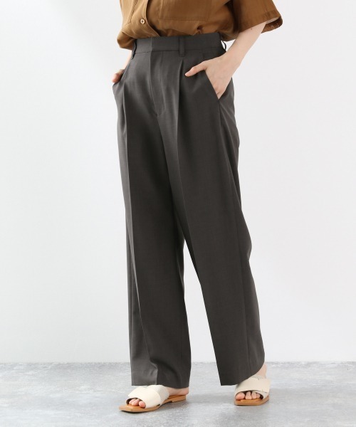 LOWRYS FARM（ローリーズファーム）の「リネンライクパンツ２　888404（その他パンツ・レディース・パープル/グレー/レッド/アイボリー・MEDIUM/LARGE）」の13枚目の写真