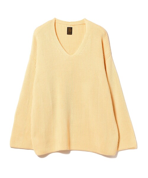 BATONER - 美品✨定価2.4万　バトナー　デミルクスビームス別注　Ｖネックニット　日本製 Demi-Luxe BEAMS（デミルクス ビームス）の「BATONER × Demi