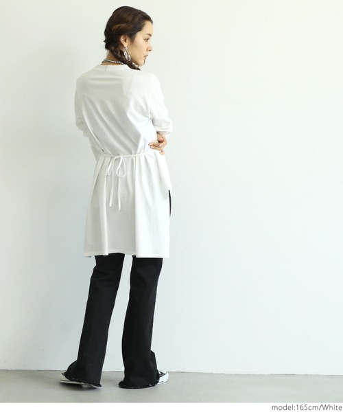 coca（coca）（コカ）の「マルチWAYデザインカットソー（Tシャツ/カットソー・レディース・ホワイト系その他/ブラック・ONE SIZE）」の7枚目の写真