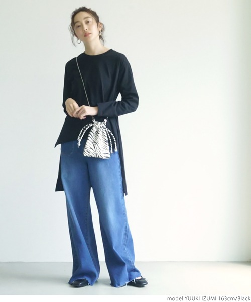 coca（coca）（コカ）の「マルチWAYデザインカットソー（Tシャツ/カットソー・レディース・ホワイト系その他/ブラック・ONE SIZE）」の11枚目の写真