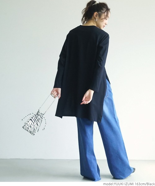 coca（coca）（コカ）の「マルチWAYデザインカットソー（Tシャツ/カットソー・レディース・ホワイト系その他/ブラック・ONE SIZE）」の13枚目の写真