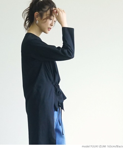 coca（coca）（コカ）の「マルチWAYデザインカットソー（Tシャツ/カットソー・レディース・ホワイト系その他/ブラック・ONE SIZE）」の16枚目の写真