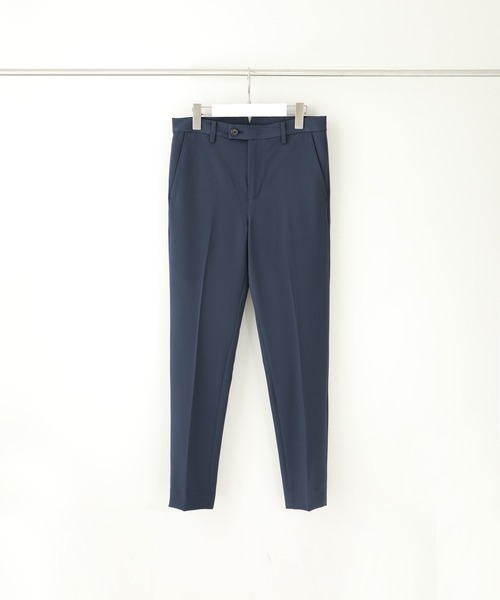 STUDIOUS（ステュディオス）の「【STUDIOUS】NIFTEC スリムテーパードセットアップスラックス（スラックス・メンズ・ブラウン/ネイビー/チャコールグレー/ブラック/ダークグリーン/ブルー・1/2/3）」の6枚目の写真