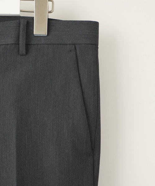 STUDIOUS（ステュディオス）の「【STUDIOUS】NIFTEC スリムテーパードセットアップスラックス（スラックス・メンズ・ブラウン/ネイビー/チャコールグレー/ブラック/ダークグリーン/ブルー・1/2/3）」の22枚目の写真