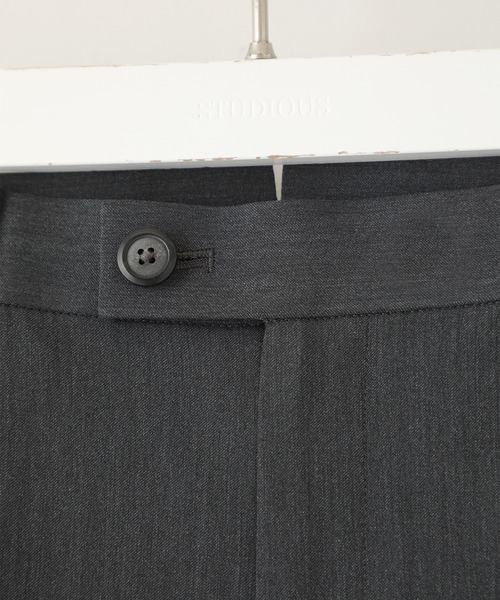 STUDIOUS（ステュディオス）の「【STUDIOUS】NIFTEC スリムテーパードセットアップスラックス（スラックス・メンズ・ブラウン/ネイビー/チャコールグレー/ブラック/ダークグリーン/ブルー・1/2/3）」の17枚目の写真