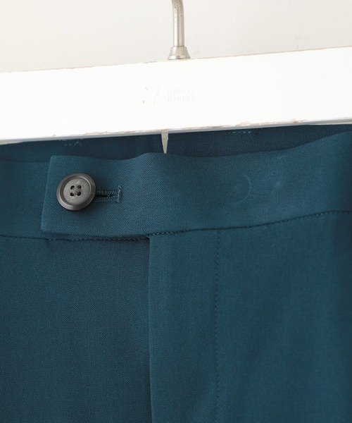 STUDIOUS（ステュディオス）の「【STUDIOUS】NIFTEC スリムテーパードセットアップスラックス（スラックス・メンズ・ブラウン/ネイビー/チャコールグレー/ブラック/ダークグリーン/ブルー・1/2/3）」の11枚目の写真