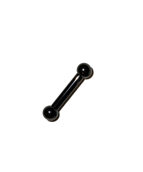 MORPH（モルフ）の「MORPH モルフ  バーベルボディーピアス 8ゲージ 8mm~16mm（ピアス（片耳用）・メンズ・ブラック・10/12/8/14/16）」の5枚目の写真