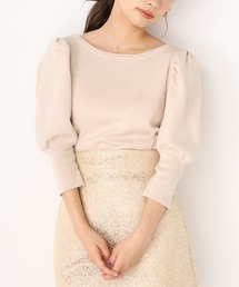 one after another NICE CLAUP | 前後２Way袖コンシャスニット(ニット/セーター)