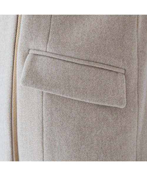 LOUNGEDRESS(ラウンジドレス)の「フーディコート(その他アウター・レディース・ベージュ/ピンクベージュ・FREE)」の13枚目の写真