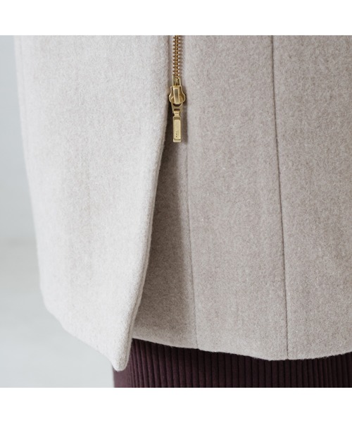 LOUNGEDRESS(ラウンジドレス)の「フーディコート(その他アウター・レディース・ベージュ/ピンクベージュ・FREE)」の5枚目の写真