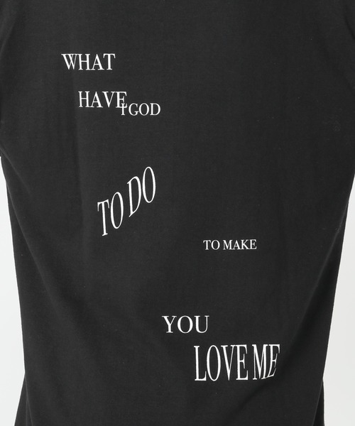 SLOBE IENA(スローブイエナ)の「【 SELENAHELIOS×SLOBE 】GOD TEE【手洗い可能】◆(Tシャツ/カットソー・レディース・ブラック/ベージュ・FREE)」の11枚目の写真