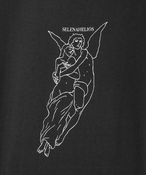 SLOBE IENA(スローブイエナ)の「【 SELENAHELIOS×SLOBE 】GOD TEE【手洗い可能】◆(Tシャツ/カットソー・レディース・ブラック/ベージュ・FREE)」の20枚目の写真