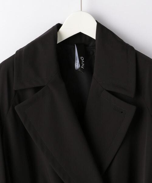 Hevo BRINDISIライナー付ナイロンベルテッドコート BRIN722