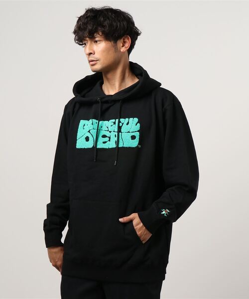 セール】Grateful Dead グレイトフルデッド 裏毛 長袖 プルパーカー