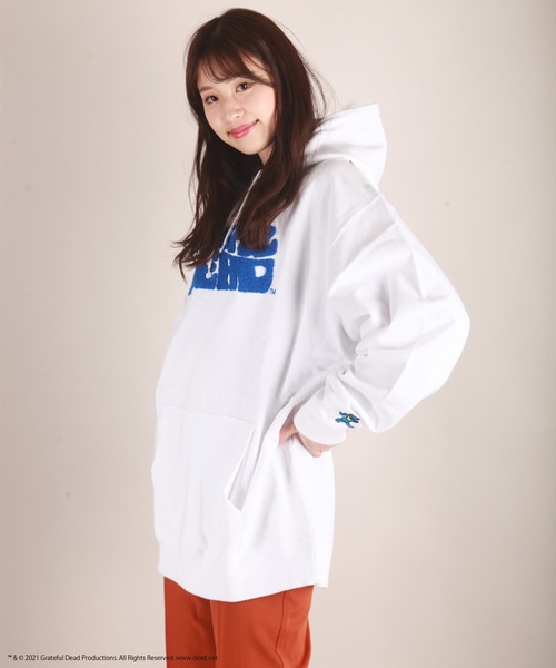 セール】Grateful Dead グレイトフルデッド 裏毛 長袖 プルパーカー