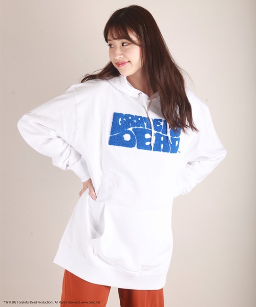 セール】Grateful Dead グレイトフルデッド 裏毛 長袖 プルパーカー