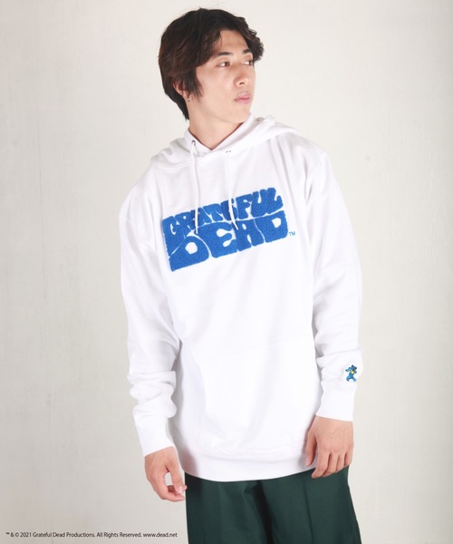 セール】Grateful Dead グレイトフルデッド 裏毛 長袖 プルパーカー