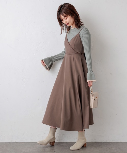 natural couture(ナチュラルクチュール)の「【WEB限定】プチプラフリル袖ニット(ニット/セーター・レディース・ブラック/その他4/その他1/その他2/その他3・FREE)」の11枚目の写真