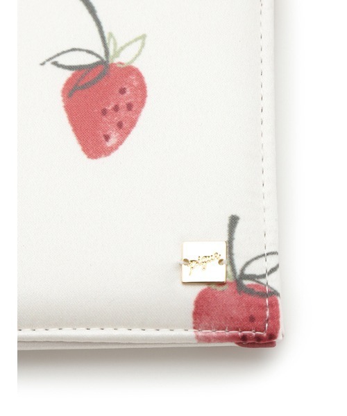 gelato pique(ジェラートピケ)の「ストロベリーミラー(手鏡/メイクミラー・レディース・オフホワイト/ベージュ・FREE)」の7枚目の写真