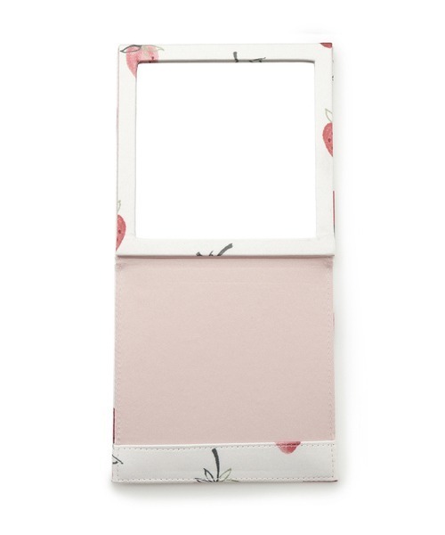 gelato pique(ジェラートピケ)の「ストロベリーミラー(手鏡/メイクミラー・レディース・オフホワイト/ベージュ・FREE)」の8枚目の写真